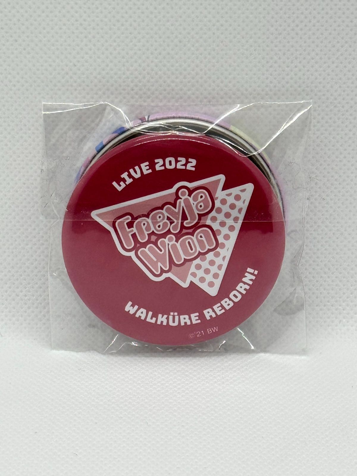 未開封 フレイア・ヴィオン(江端里沙氏描きおろしver.) 缶バッジ 2個