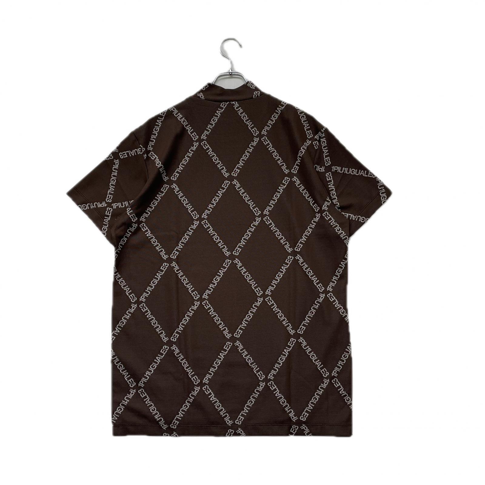 総ロゴ柄 モックネック