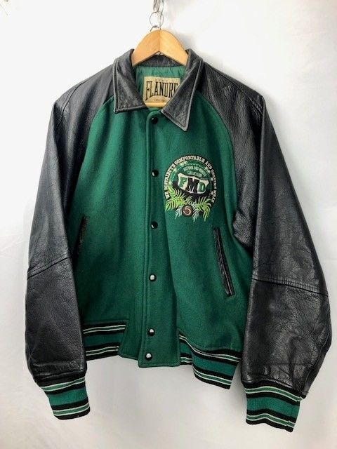 フランドル レザースタジャン きたし フランドル レザースタジャン きたし