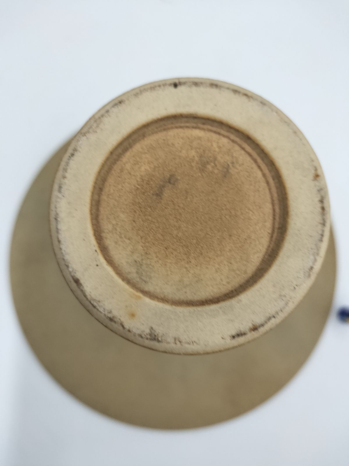 花器 円形 ラッパ型 黄土色 窯 工房 池坊 シンプル 生花 華道