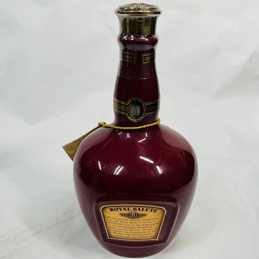 未成年の飲酒は法律で禁じられています】ロイヤルサルート21年