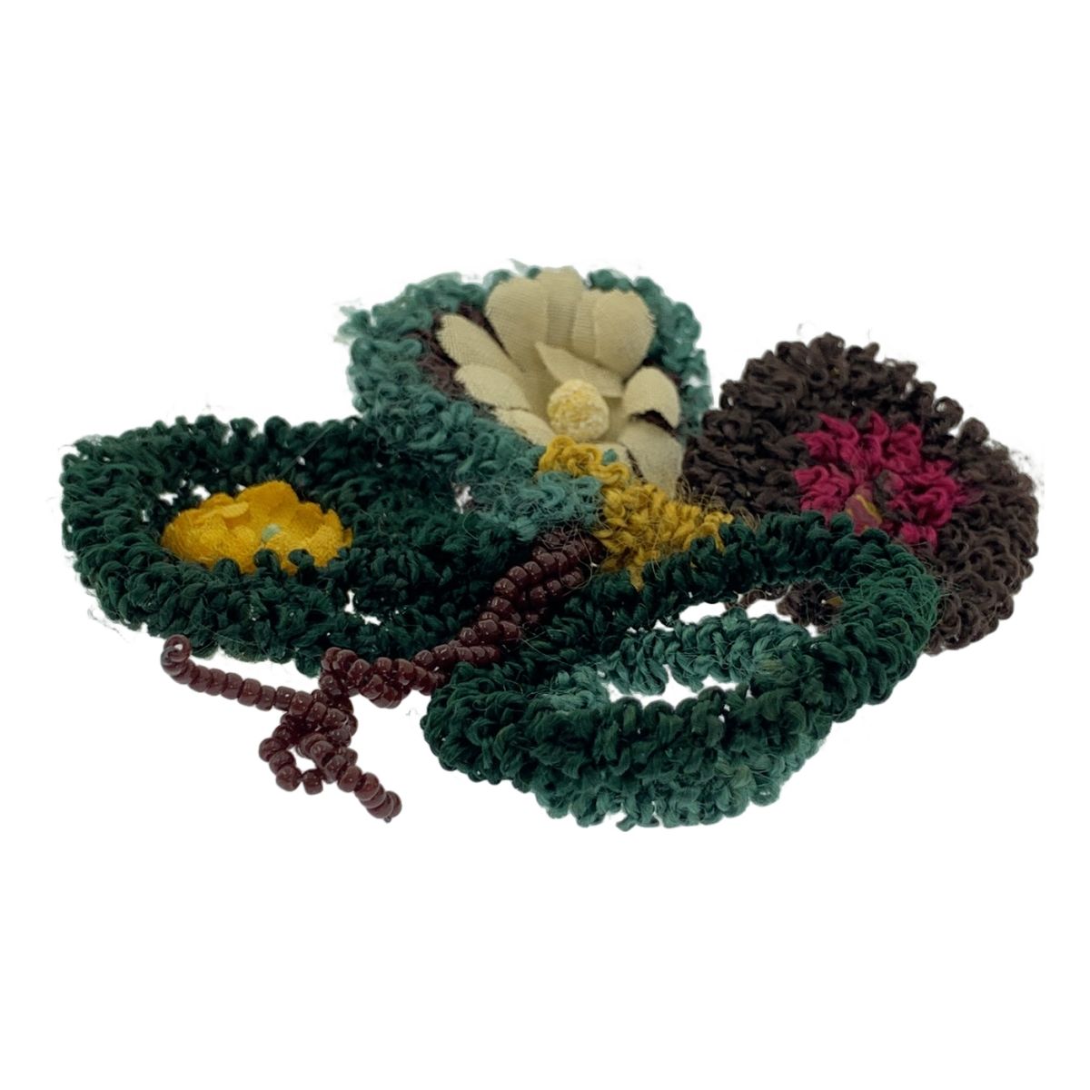 新品mina perhonen花ブローチ twin flower ブローチ - minä perhonen