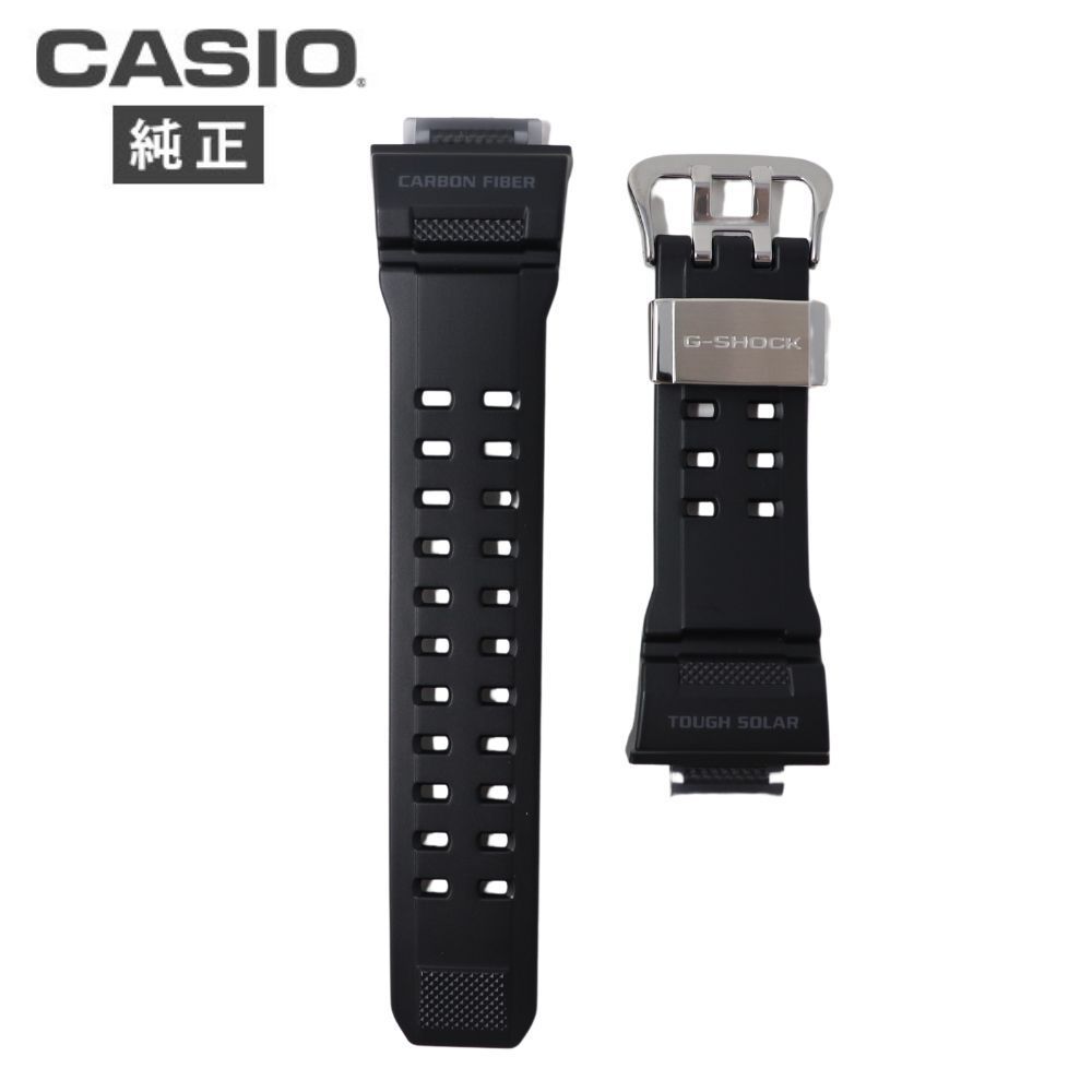 カシオ g shock ベルト gショック バンド交換 GW 9400 J ウレタン 黒 CASIO
