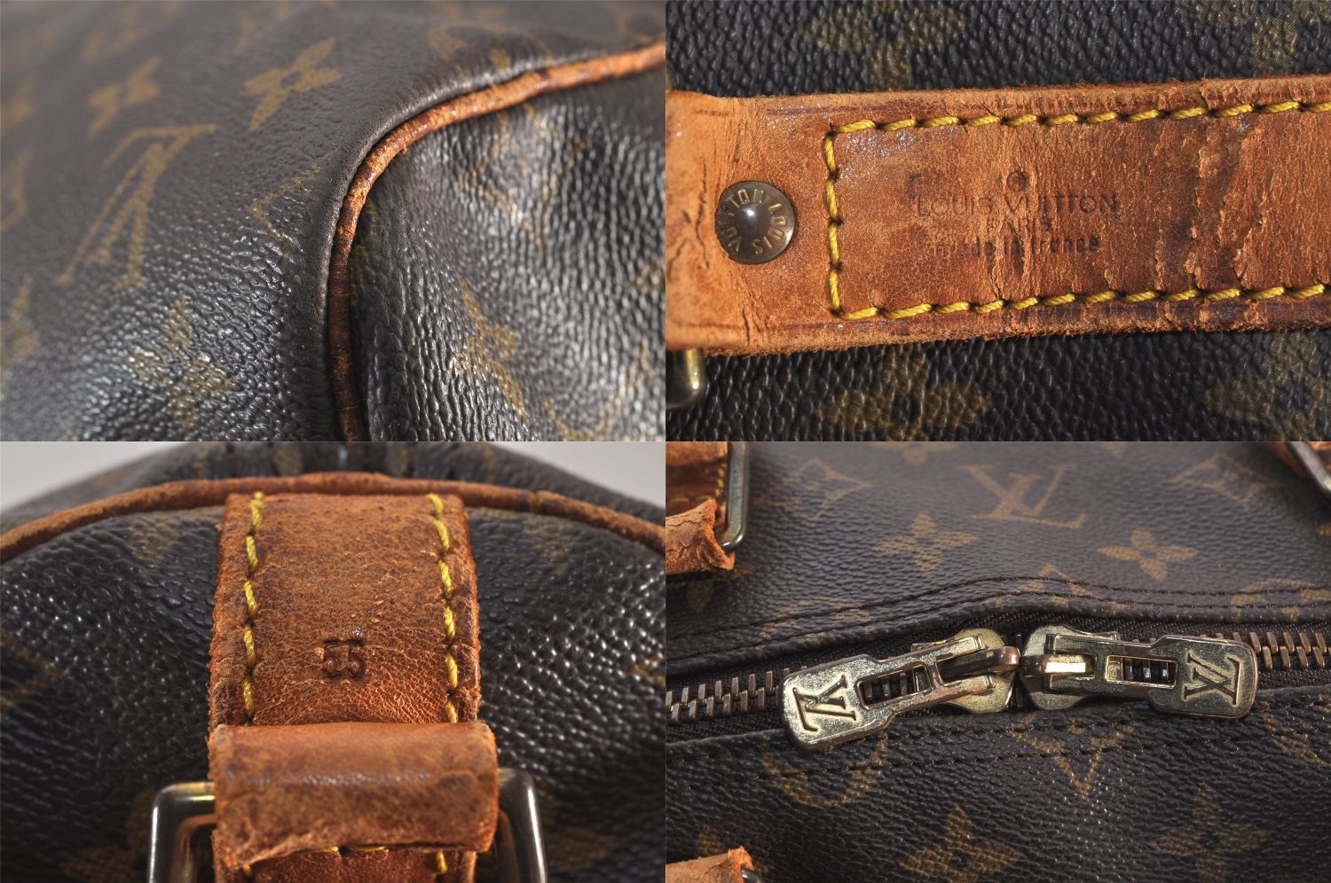 LOUIS VUITTON ルイヴィトン モノグラム キーポル バンド