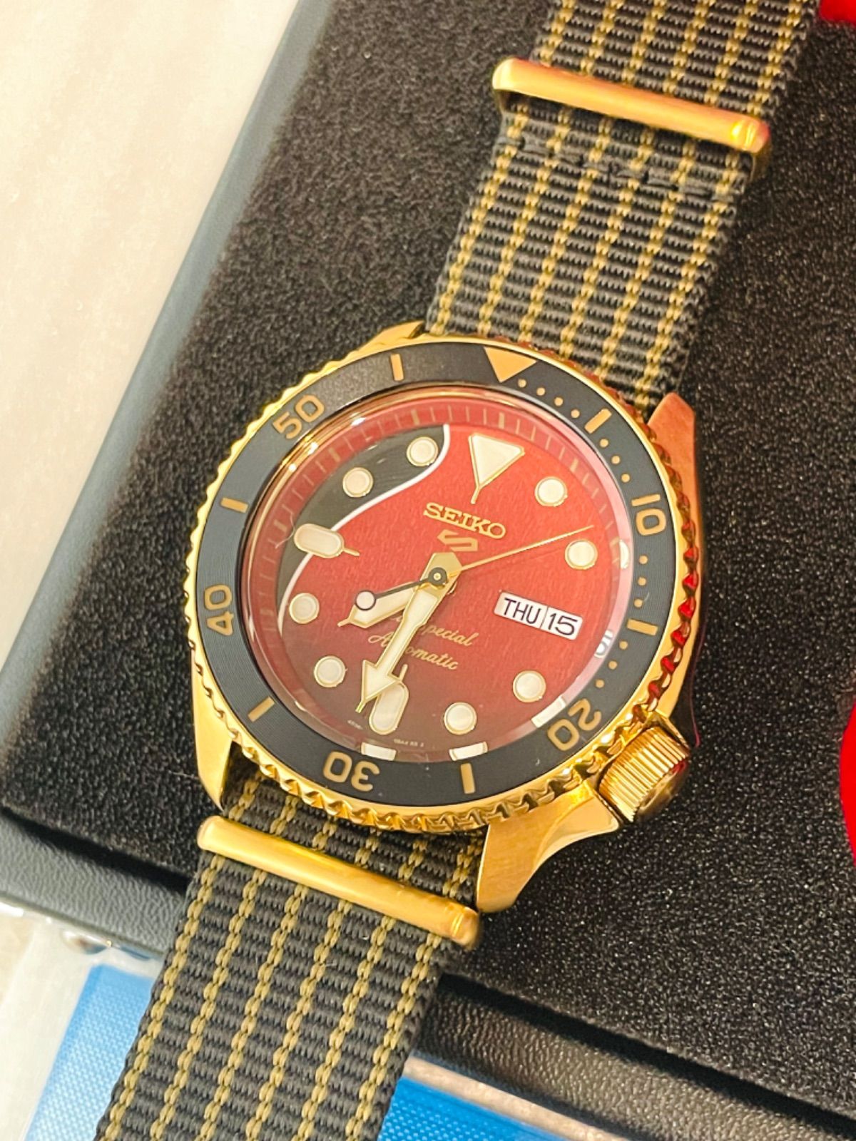 Brian May collaboration limited edition model SEIKO 5SPORTS 