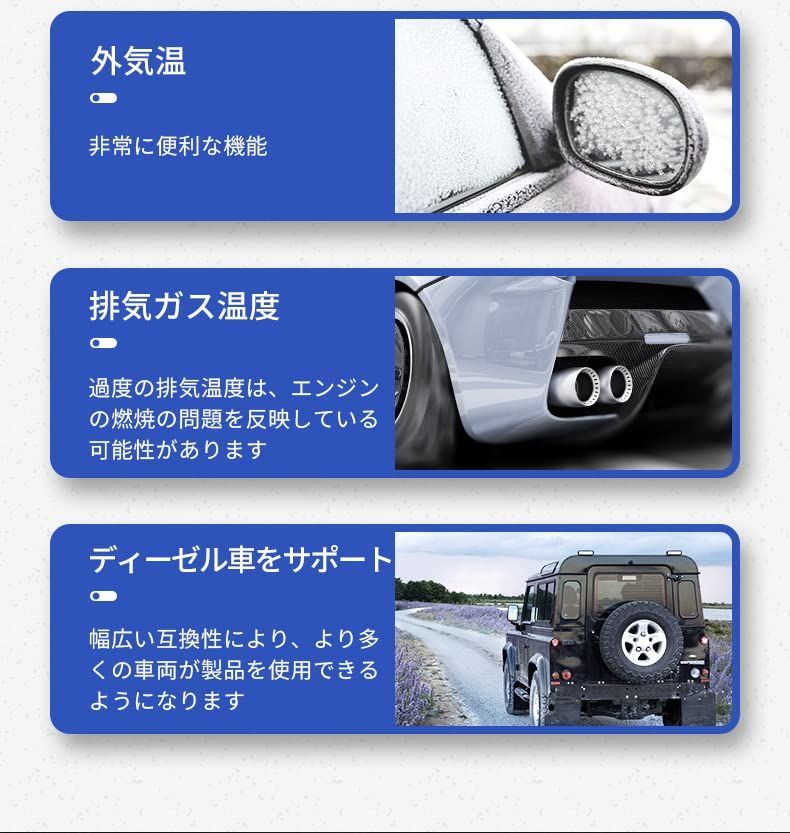 数量限定】OBD2/GPSモード ヘッドアップディスプレイ スピードメーター タコメーター 故障診断 ECUデータを読み取る 良警告機能  日本語表示(A600) - メルカリ