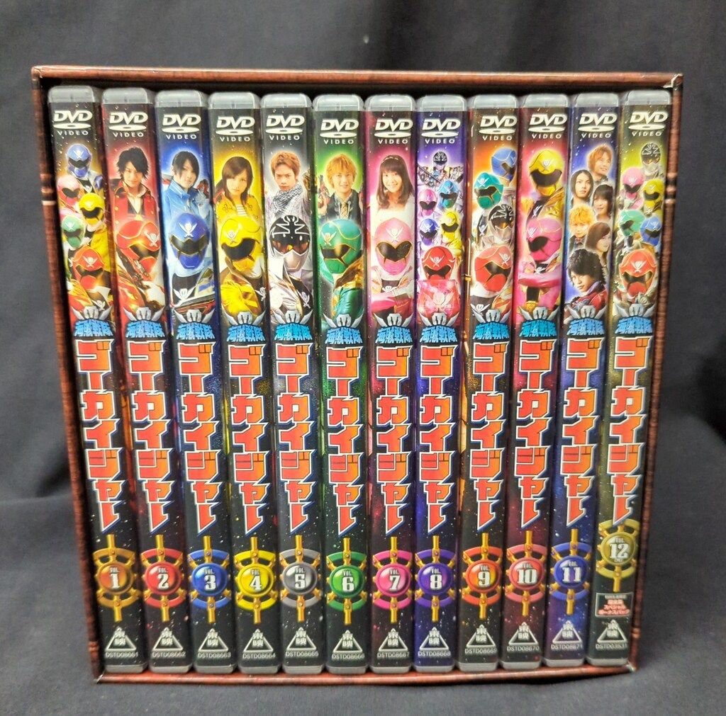 特撮DVD スーパー戦隊 超全集 海賊戦隊ゴーカイジャー 全12巻 セット