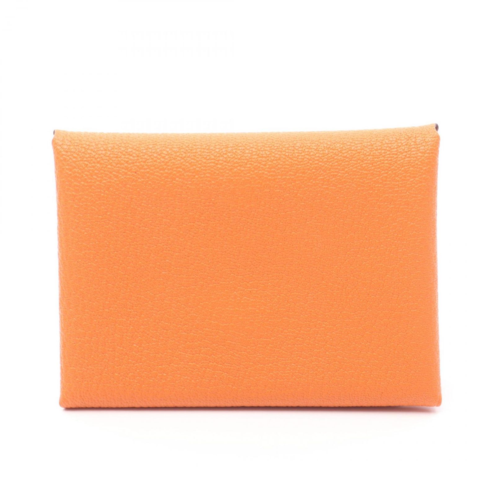 エルメス HERMES コインケース カルヴィデュオ オレンジ その他