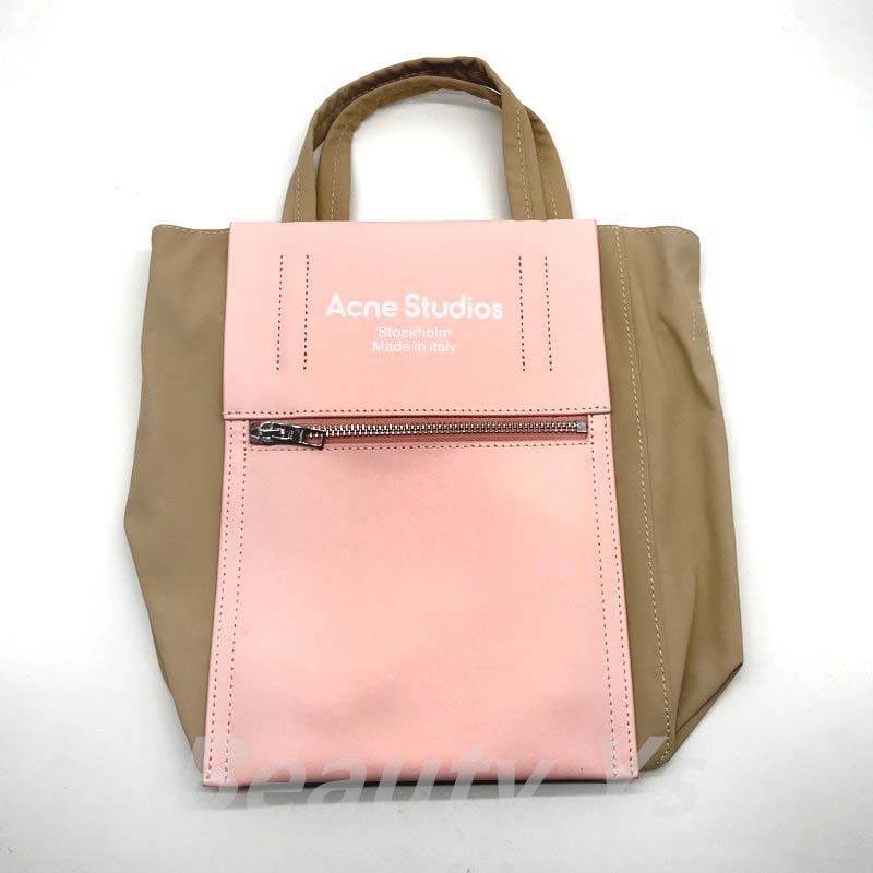 新品未使用】ACNE STUDIOS Baker Out S MINI TOTE BAG アクネストゥディオズ ショッピングトート ミニトート バッグ  ピンク - メルカリ