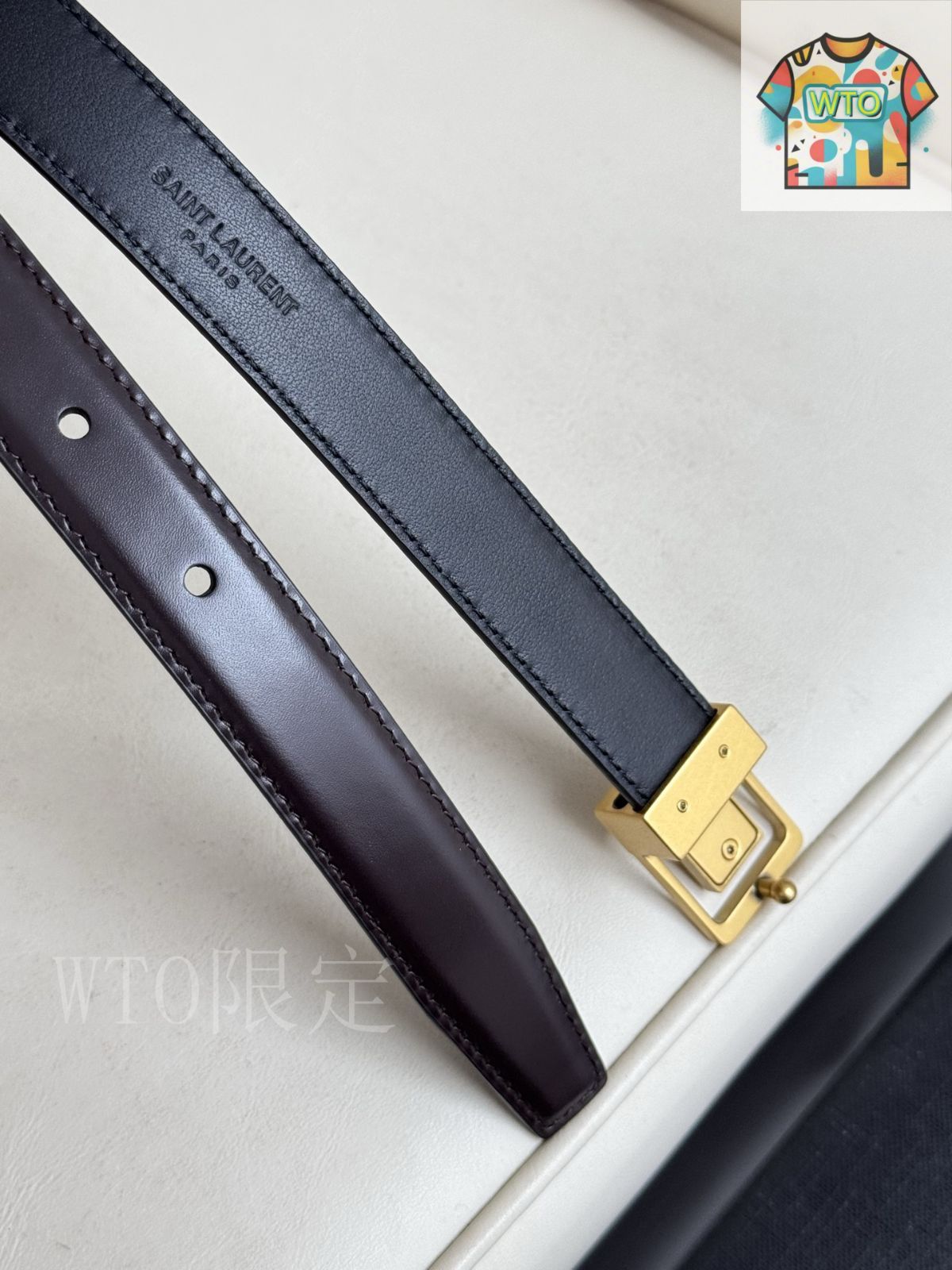 今日特価】Saint Laurent サンローラン レディースベルト-3