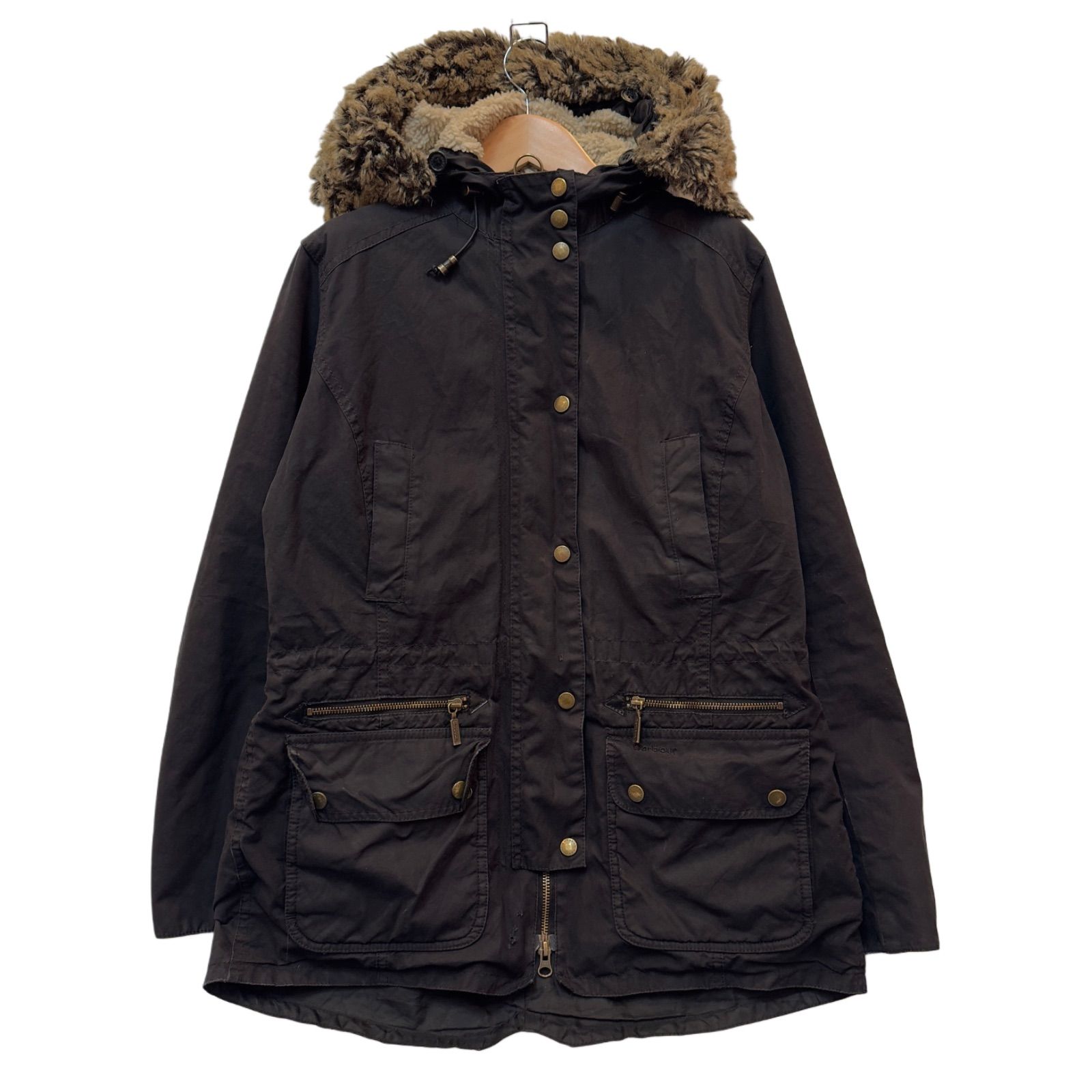 バブアー Barbour ファージャケット Mサイズ (表記UK12) KELSALL 