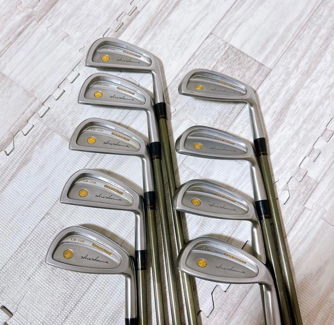 豪華9本セット 金モグラ メンズ ホンマ LB-708 アイアンセット 星4 豪華9本セット 金モグラ メンズ ホンマ LB-708 アイアンセット 星4