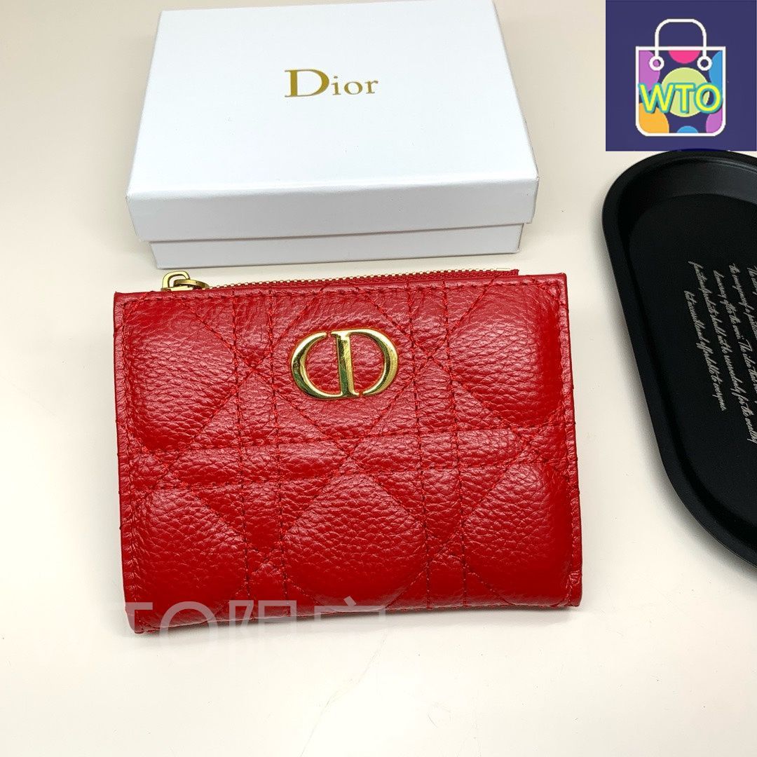 Dior 最新モデル 3865 マルチカードケース 輸入小牛革のコンパクトデザイン -WT0輸入