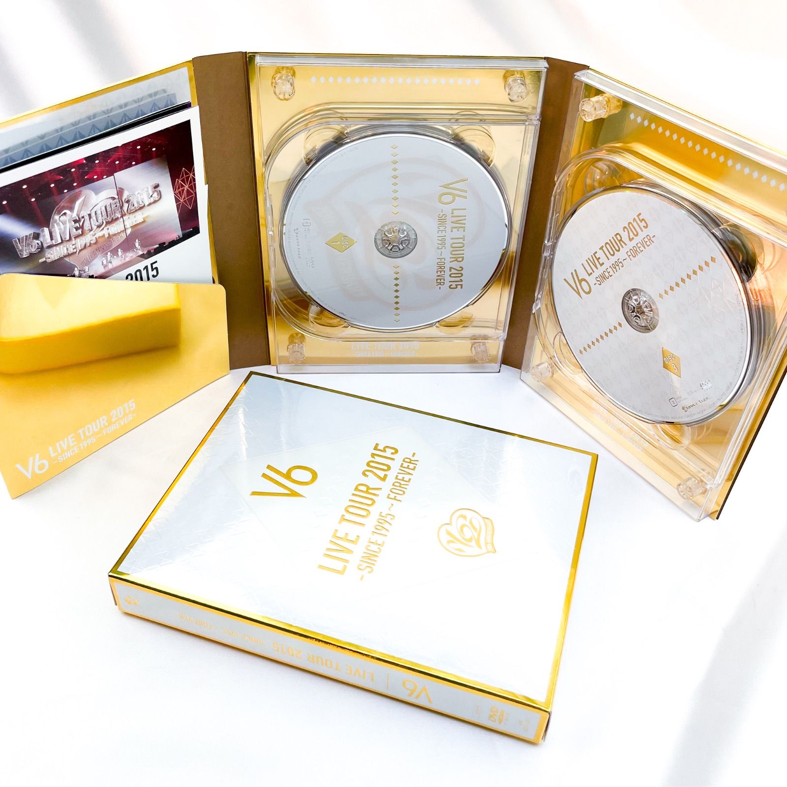 V6 DVD 2点 2015 SINCE 1995～FOREVER 初回盤Au0026B - ミュージック