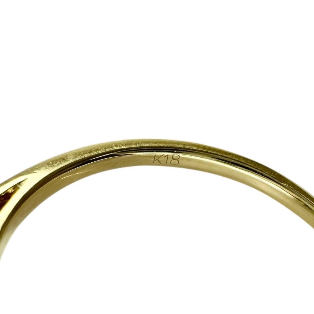 16号 ペリドット 2.50ct リング・指輪 K18ゴールド 18金 2.7g