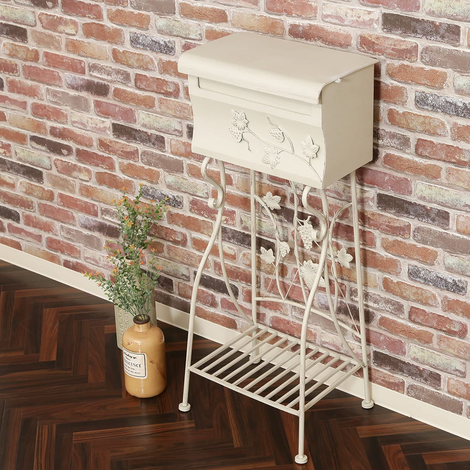 ホワイトメールボックス 郵便受け