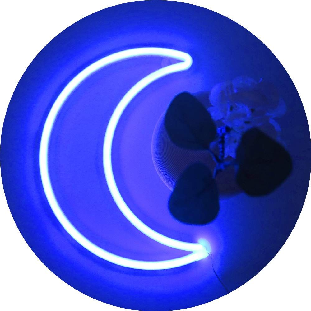ブルームーン BLUE MOON LED ネオンサイン 海外 おしゃれ 照明 Amazon.co.jp: QUEEN SENSE ブルームーン ネオンライトサイン