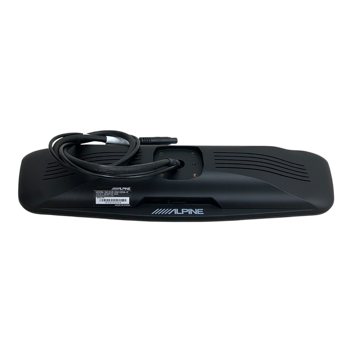 ALPINE DVR-DM1200A-IC 12型 ドライブレコーダー 搭載 デジタル