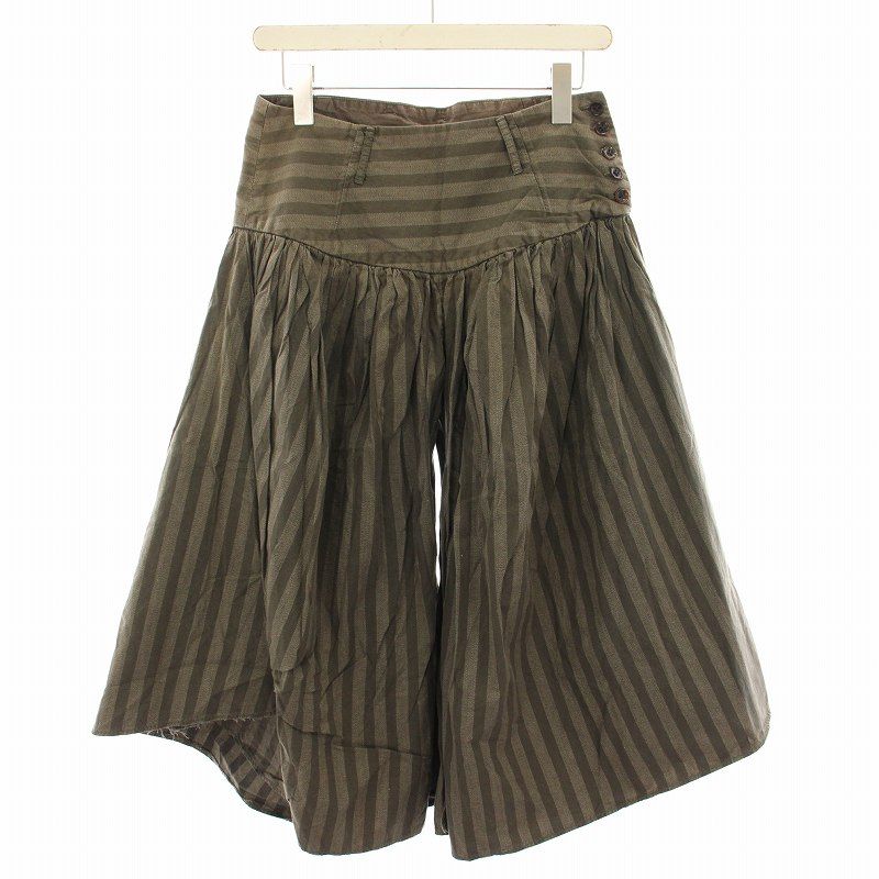 キャピタル kapital 四国山城工場産 ガウチョ ワイドパンツ