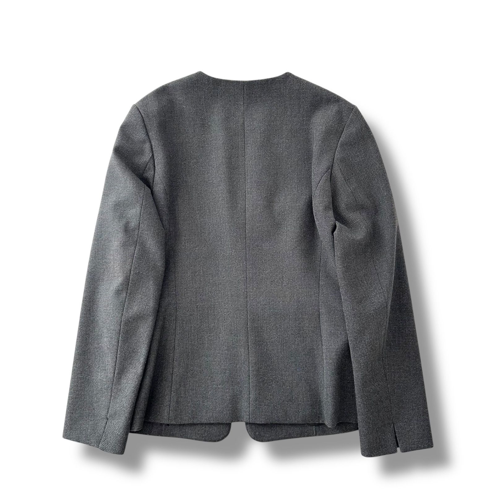  アデイインザライフ ノー ジャケット＆テーパードパンツ グレージュ 38 36 パンツスーツ上下 ビジネススーツ