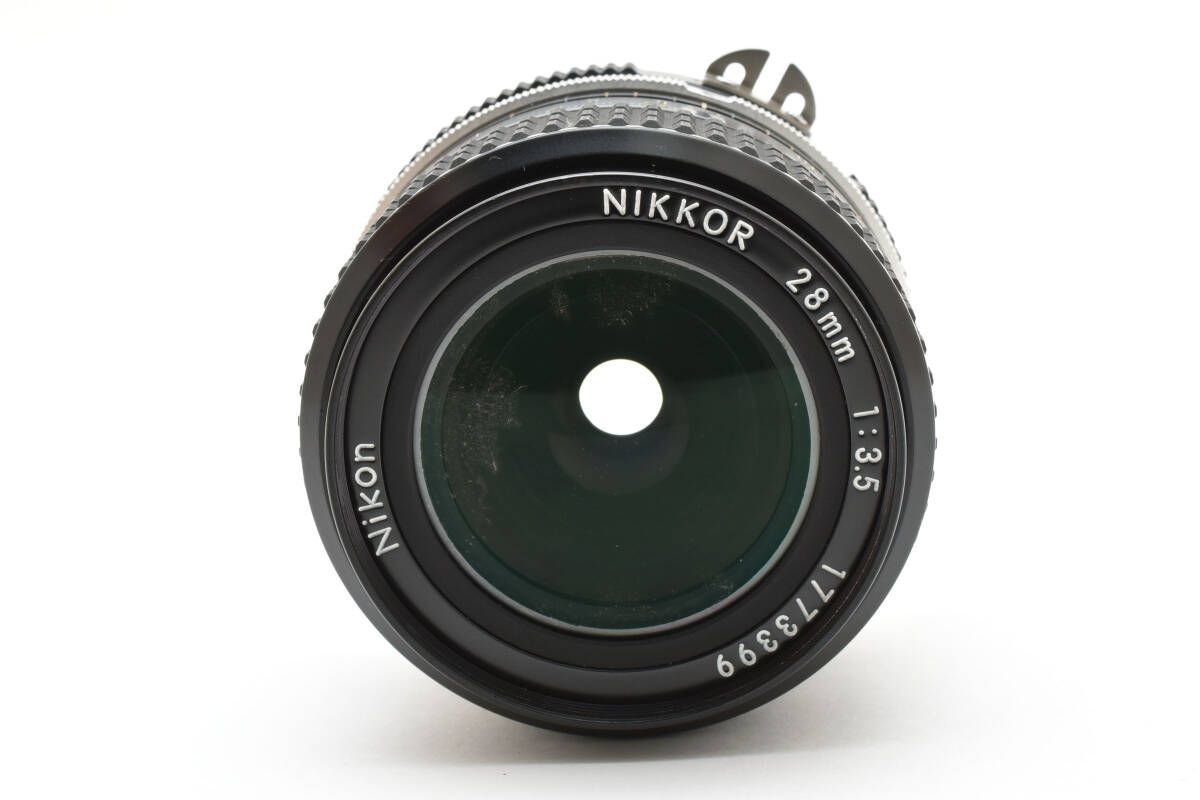 【動作確認済】Nikon FM10 + NIKKOR 28mm F3.5 AI Nikon Nikomat フィルムカメラ Nikkor 28mm f/3.5 Repair