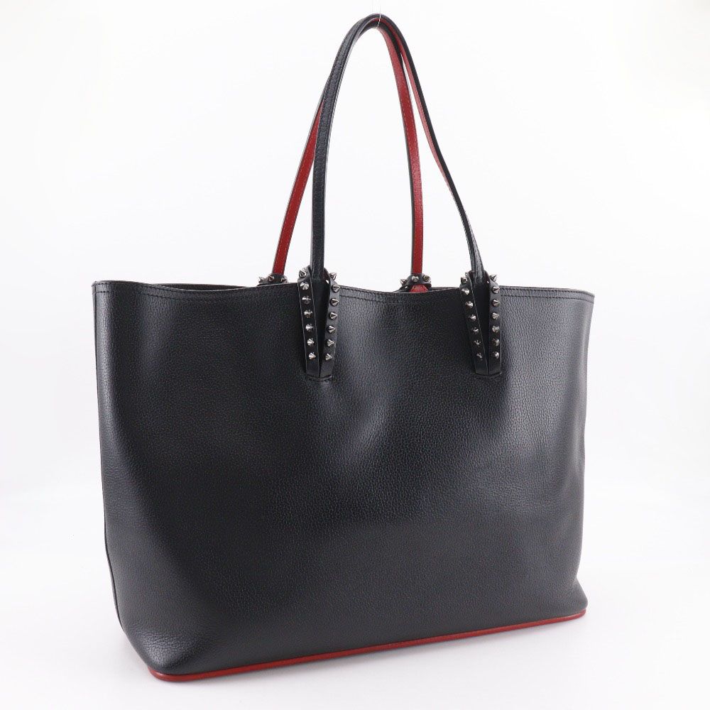美品 クリスチャンルブタン トートバッグ カバタ スパイクスタッズ Christian Louboutin】クリスチャンルブタン カバタ スパイクスタッズ