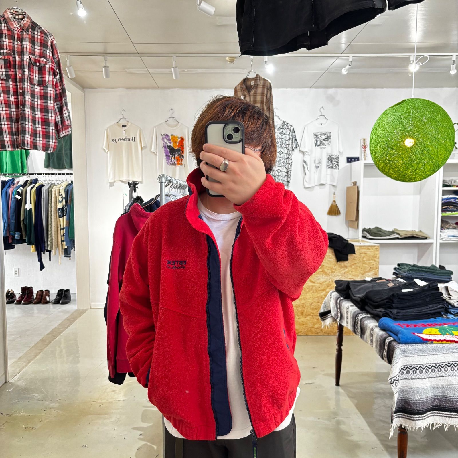エディーバウアー Eddie Bauer EBTEK ハーフジップ アノラック 