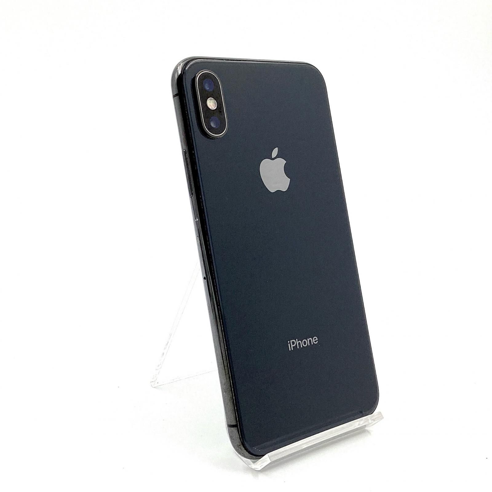 全額返金保証】【最速発送】Apple iPhone X 256GB スペースグレイ