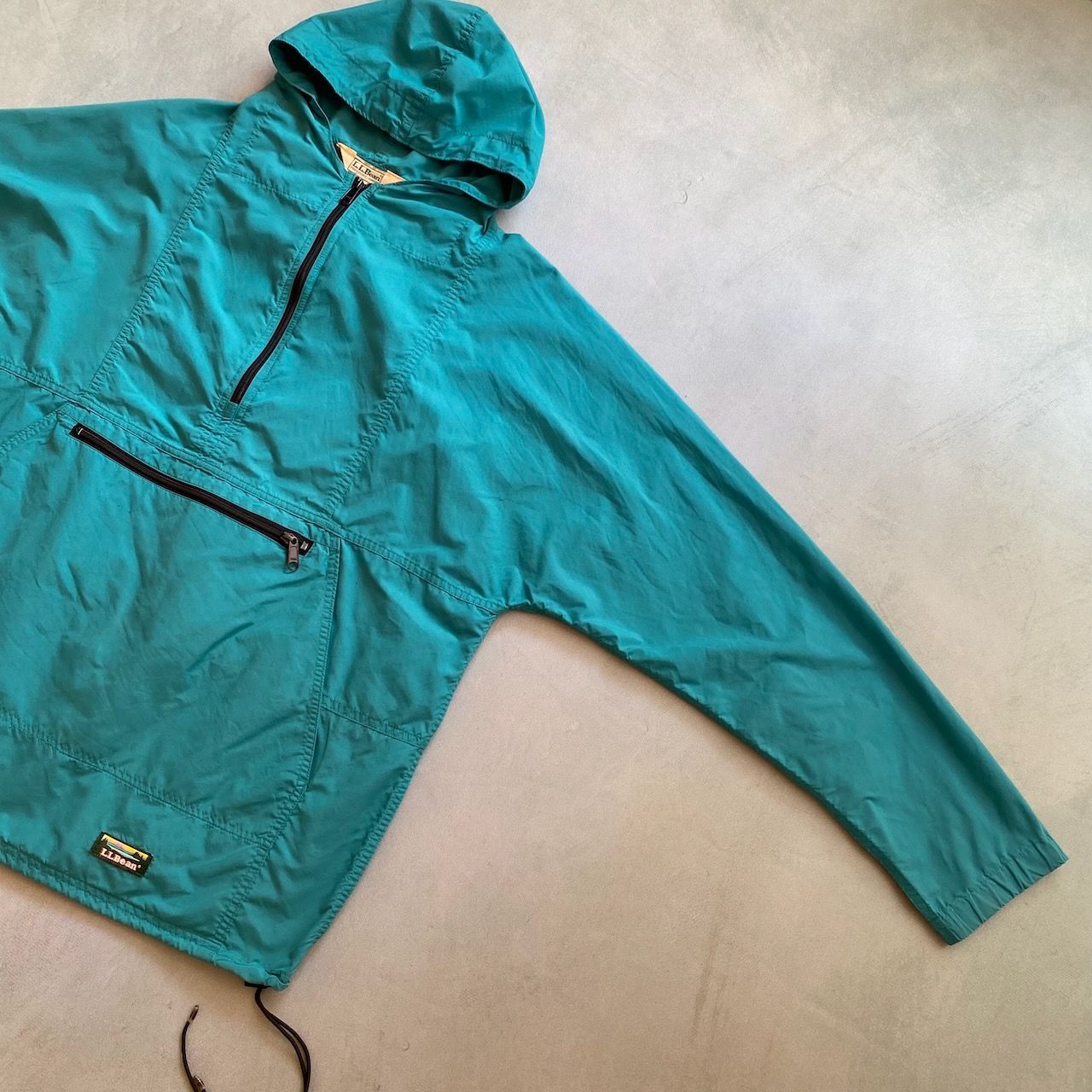 80s L.L.Bean アノラックパーカー プルオーバー ナイロンジャケット 
