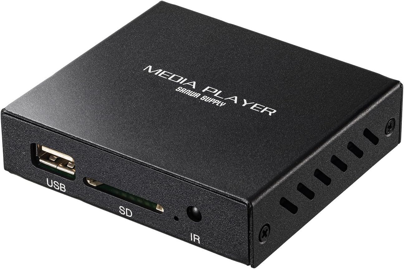 未使用品】サンワサプライ メディアプレーヤー MED-PL2K102