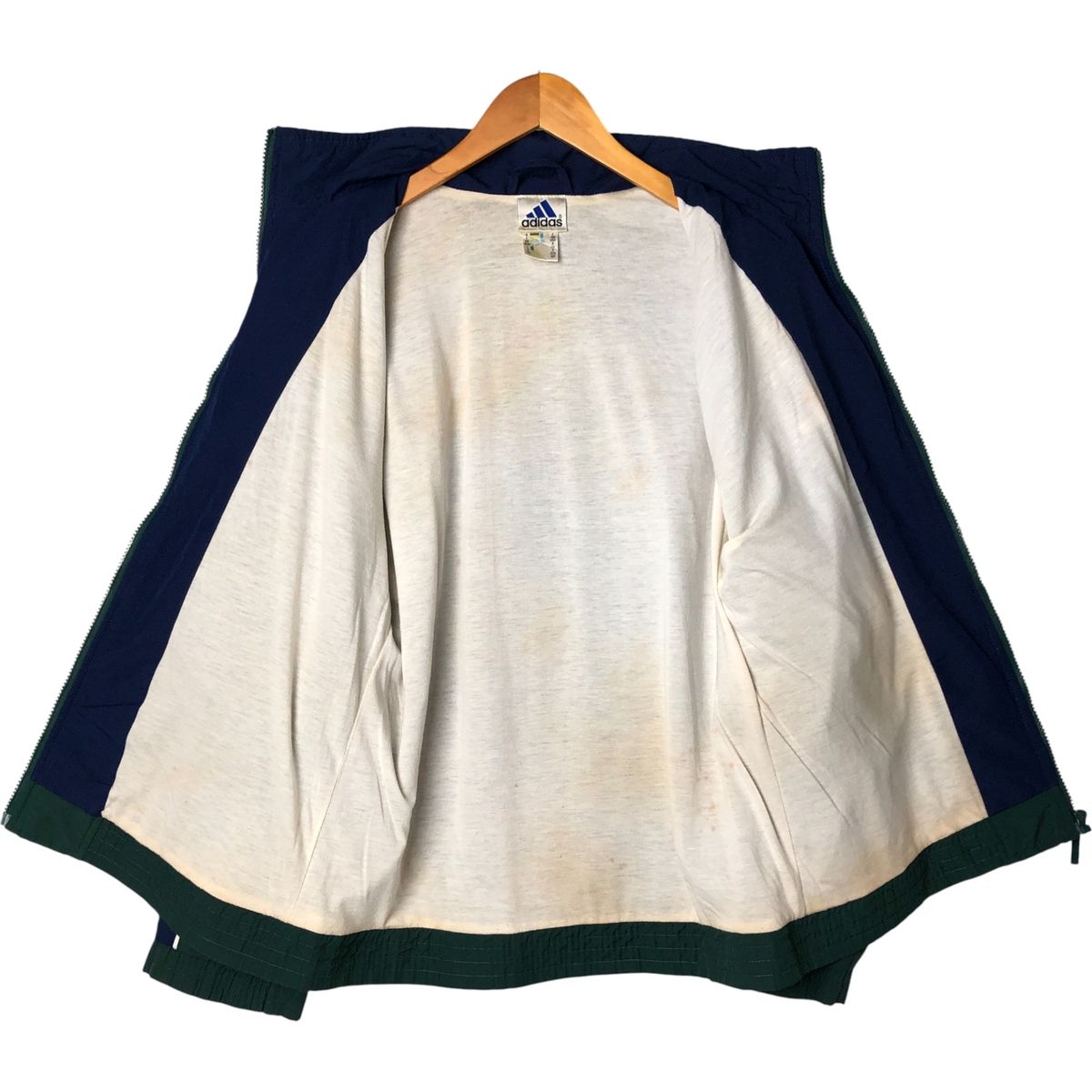 古着 90~00年代 アディダス adidas バックロゴ ウインドブレーカー