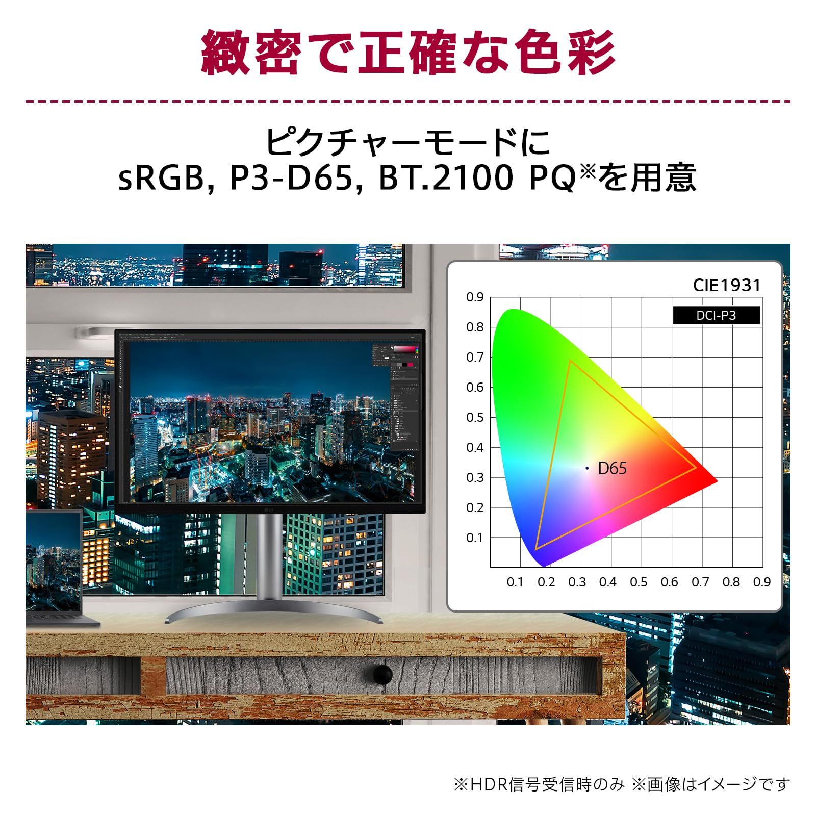 LG モニター ディスプレイ 32UQ850V-W 31.5インチ/IPS Black/4K (3840 