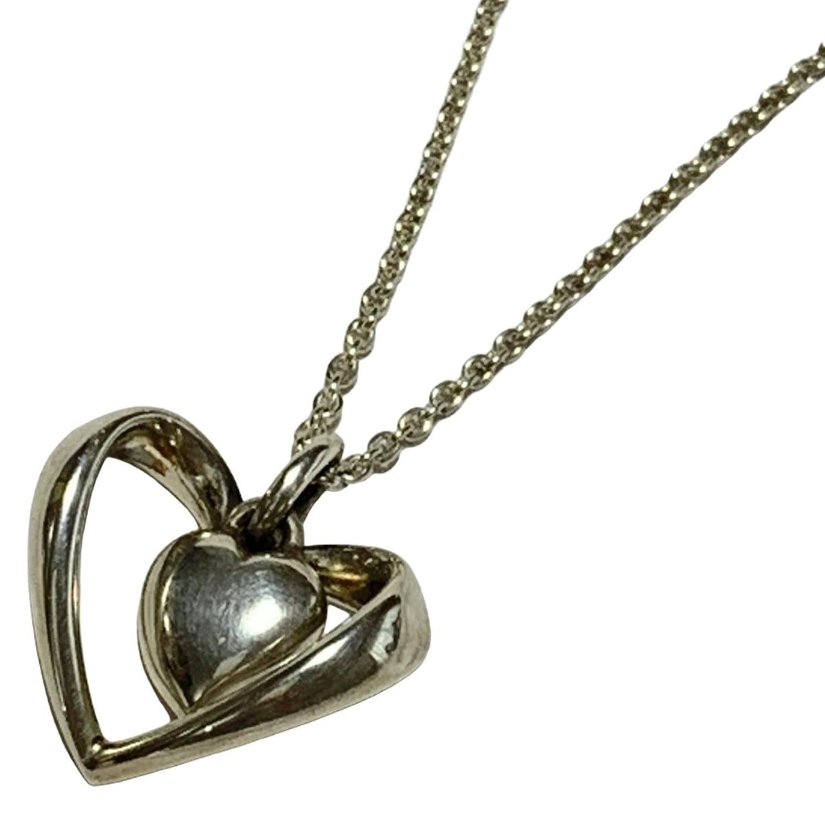 【美品】ジョージジェンセンシルバーネックレス GEORG JENSEN(ジョージジェンセン) ネックレス美品 - シルバー