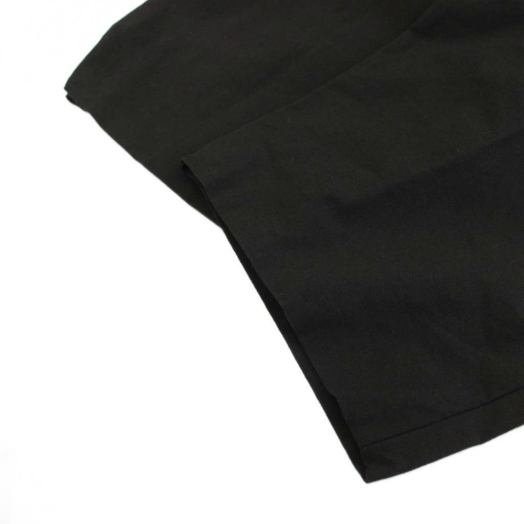 コットンモヘアウールタックテーパードパンツ スラックス