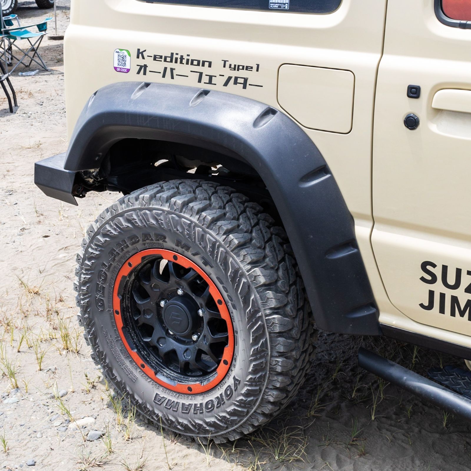 ジムニー オーバーフェンダー スズキ ジムニー buff「K-edition オーバーフェンダーType1」 JB74