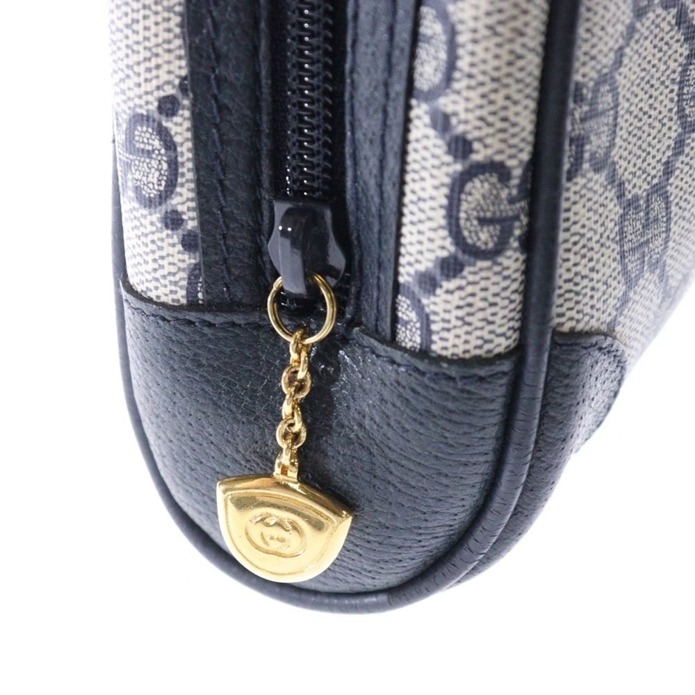 GUCCI GGキャンバスクラッチバッグ　アンティーク GUCCI (グッチ) GGキャンバス クラッチバッグ セカンドバッグ