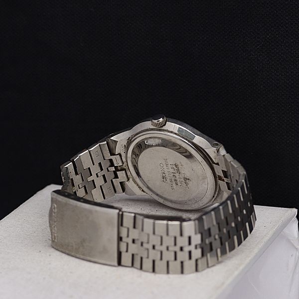 セイコー AT/自動巻 2409-0030 エンブレム シルバー文字盤 デイデイト  