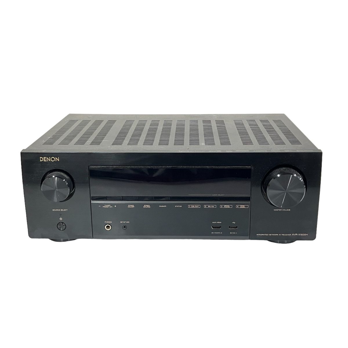 DENON AVR-X1600H AVサラウンドレシーバー 7.2ch ブラック 音響機材 中古 T9057860 - メルカリ