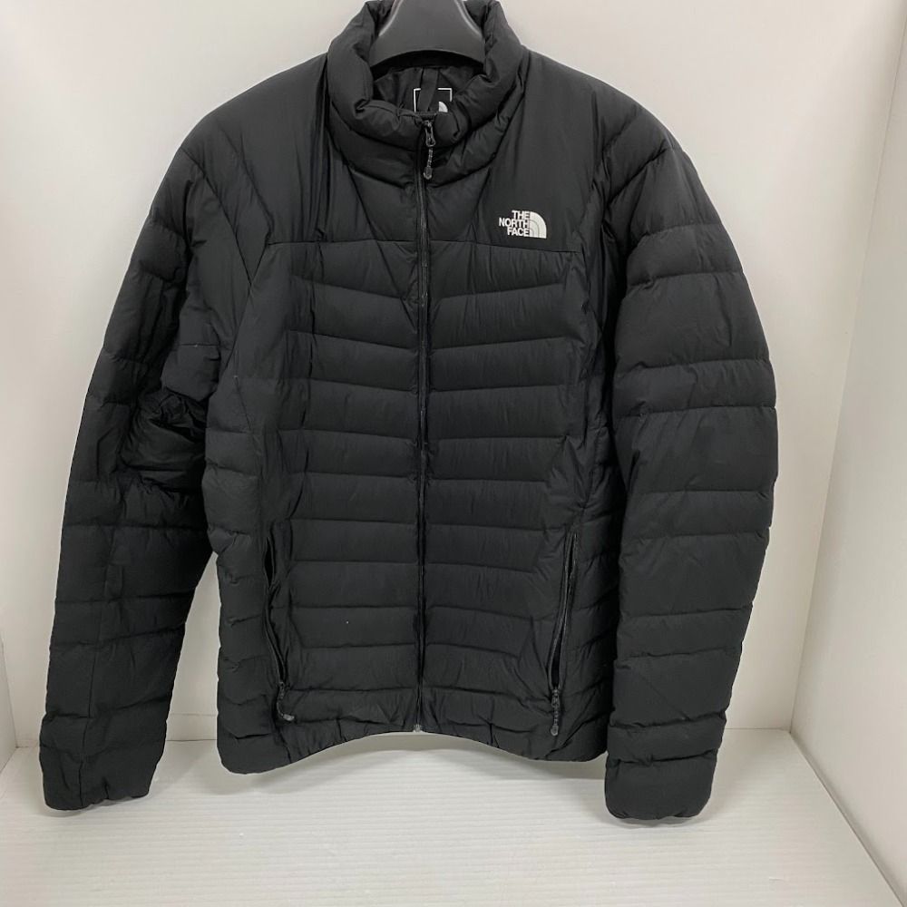 08w7157 ザ・ノース・フェイス THE NORTH FACE サンダージャケット Thunder Jacket NY32012 ハイブリッドダウン ブラック メンズ XLサイズ  ダウンジャケット  【中古品】