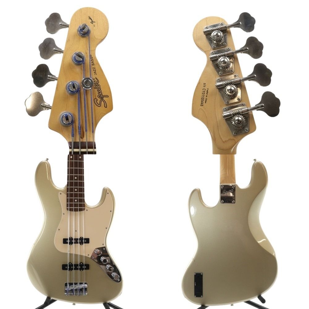 Squier by Fender Affinity ジャズベース スクワイヤー Squier by Fender Affinity Series Jazz Bass Maple Fingerboard White