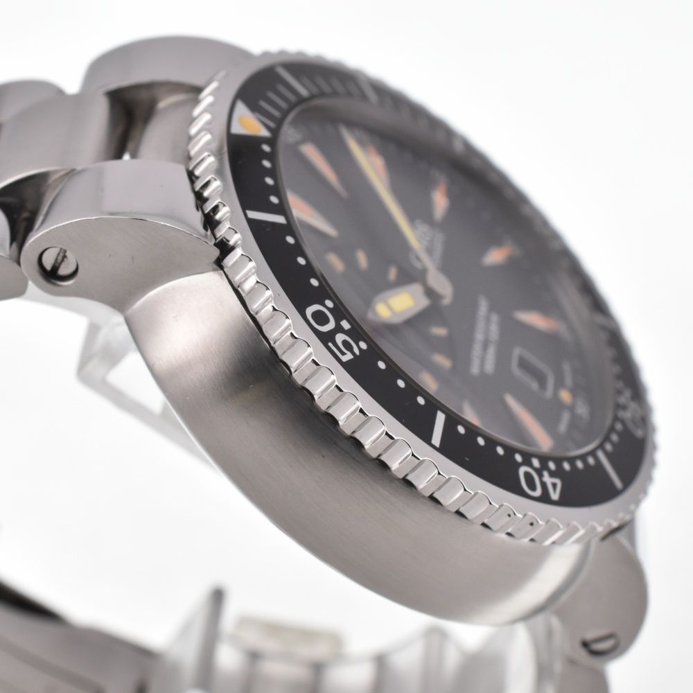オリス ORIS 643 7609 8454M TT1 ダイバー 1000m防水 スモール 