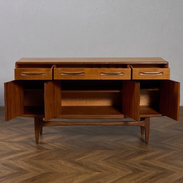 ジープラン G-PLAN Fresco ヴィンテージ 脚付き サイドボード 4072 チーク 英国 フレスコ 94214