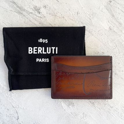 すぐ届く BERLUTI ベルルッティ レザー カードケース 名刺入れ 5179
