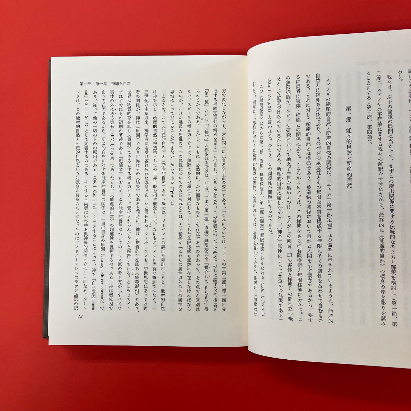 スピノザ哲学論攻 自然の生命的統一について 6rm_a16_203