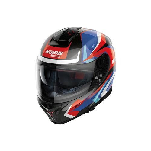 3営業日で発送 NOLAN ノーラン バイク用 ヘルメット フルフェイス Mサイズ 57-58cm N80-8 RUMBLE トリコロール 62 33017 品番 33017