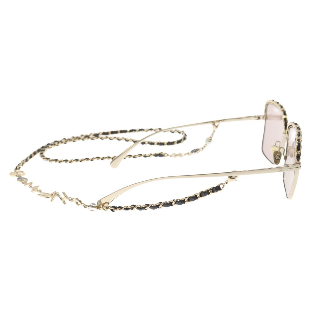 Chanel チェーン シャネル メガネ ゴールド CHANEL - シャネル CHANEL