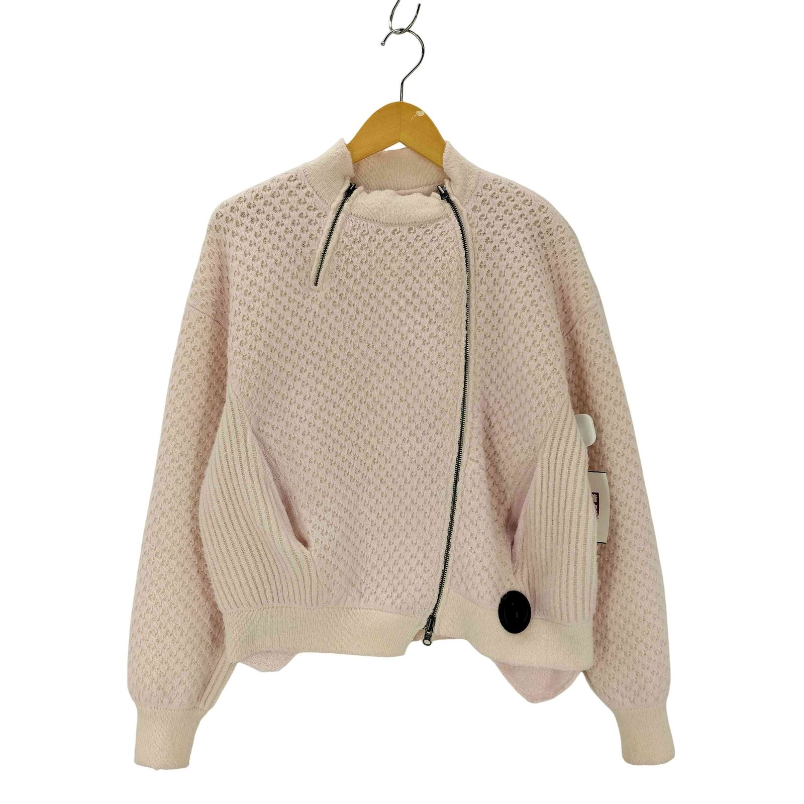MIKIOSAKABE(ミキオサカベ) ジップデザインニット レディース 表記無  中古 古着 0727 ミキオサカベ MIKIOSAKABE ジップデザインニット レディース