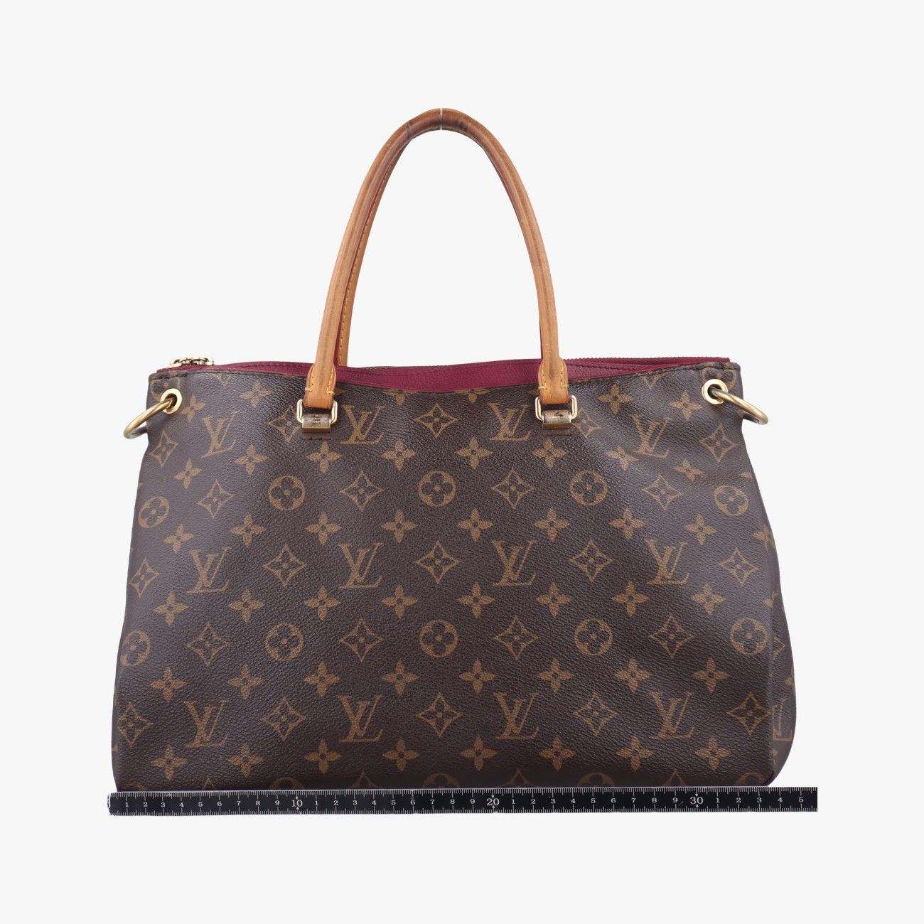 ルイヴィトンLouis Vuittonパラスモノグラム|ブラウン系×スリーズモノグラムキャンバス×カーフレザーM41175CA3163