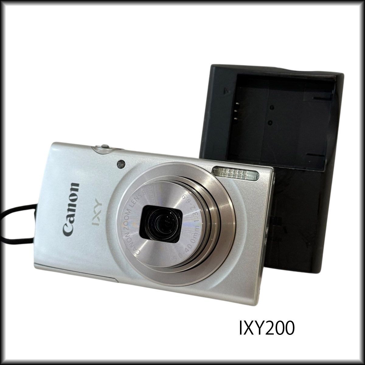 ◆キャノン◆デジタルカメラ IXY200 シルバー 2000万画素 コンパクトデジタルカメラ デジカメ 質