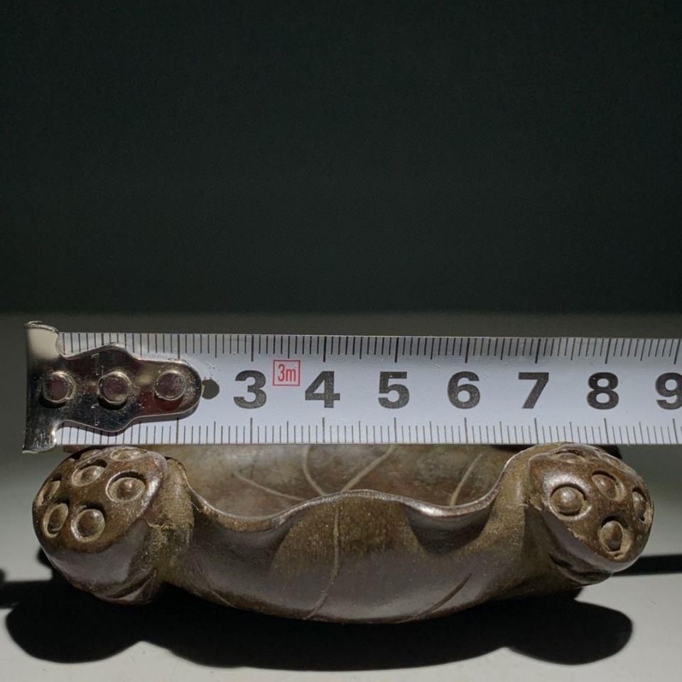 銅 細工 蓮華筆洗 灰皿 文房四宝 書道具 装飾品 工芸品 置物